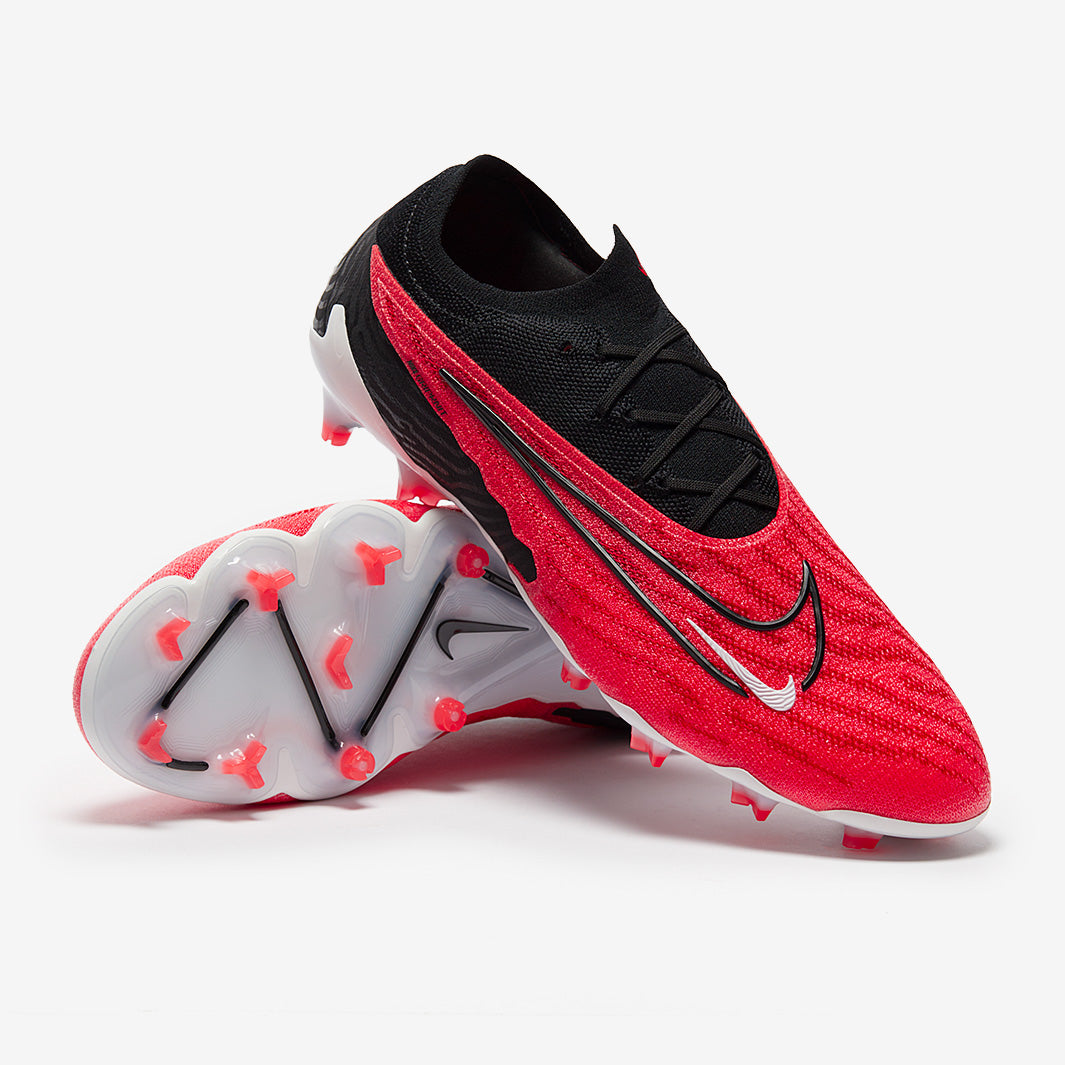 シューズ Nike Phantom GX FG Nike Phantom GX Elite FG - Bright Crimson/Black/White - Mens Boots
