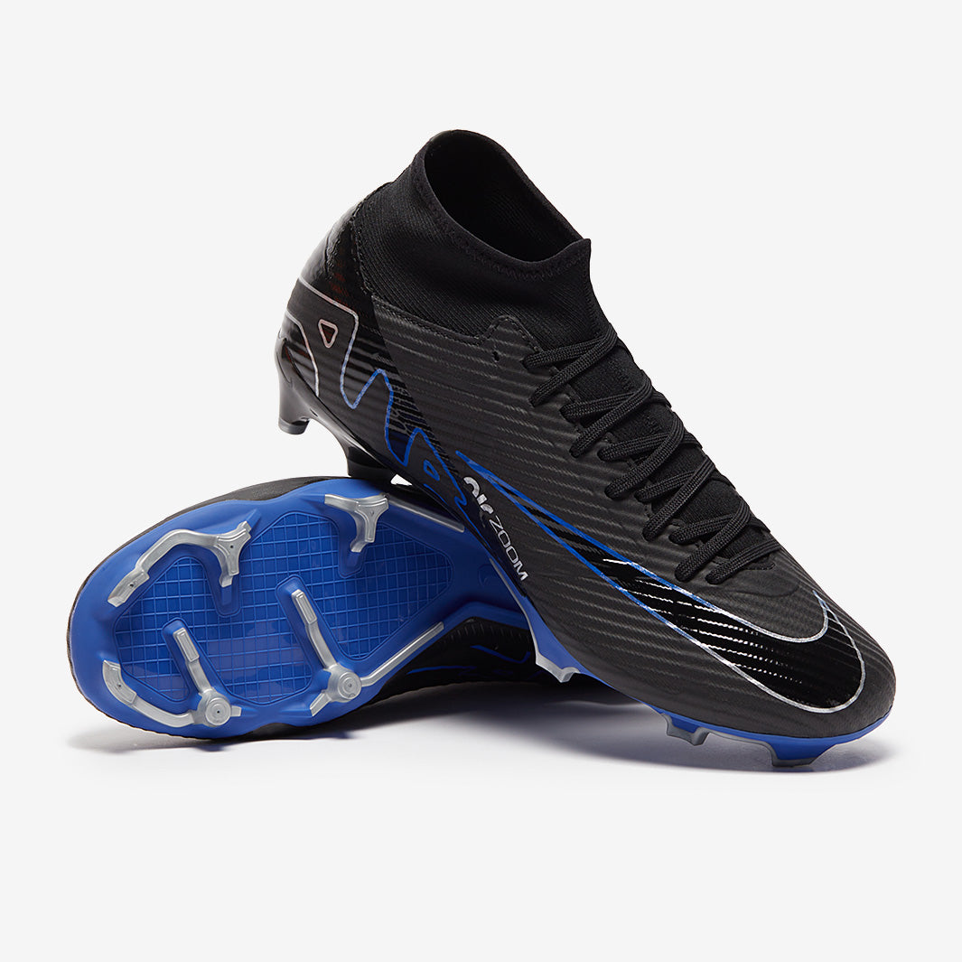 Nike Air Zoom Mercurial Superfly IX Academy MG - Black/Chrome