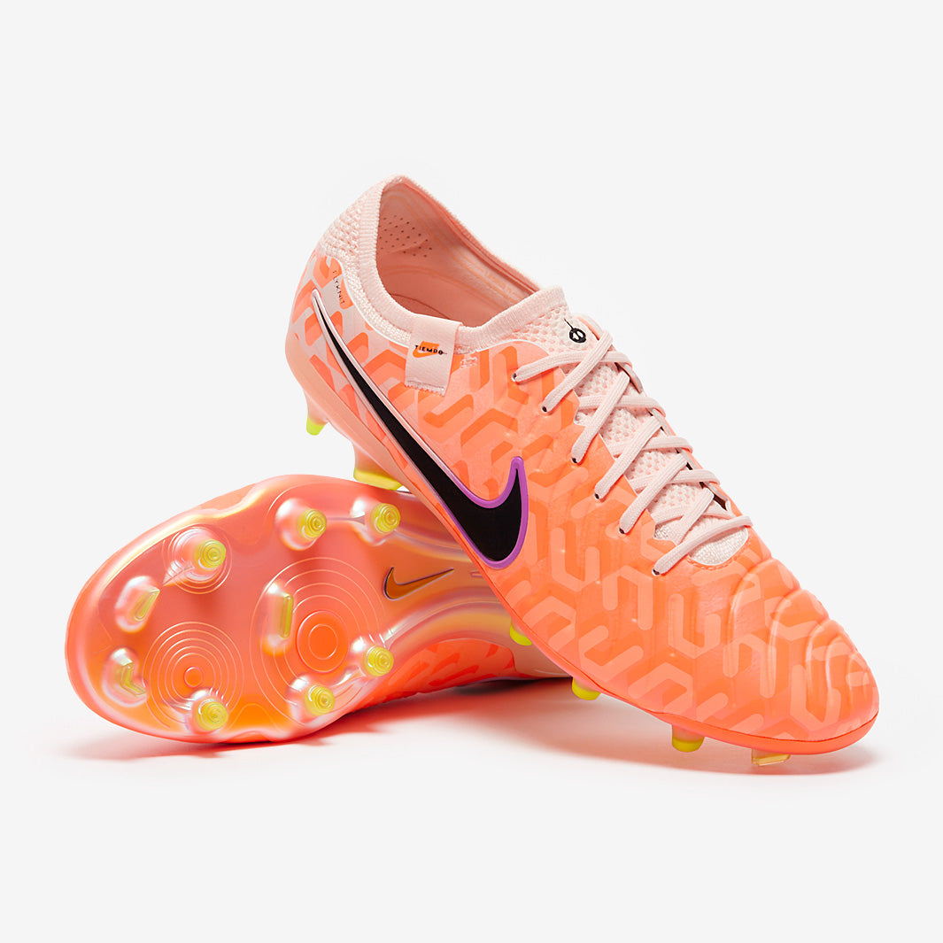 Nike Tiempo Legend X Elite NU FG - Guava Ice/Black/Total Orange