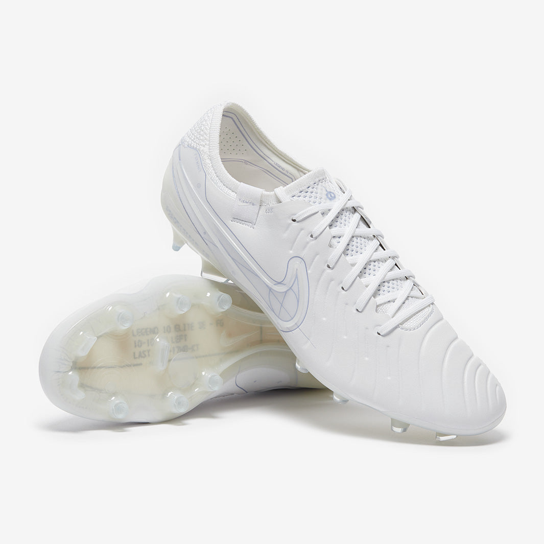 Nike Tiempo FGサッカーシューズ ホワイト Nike Tiempo Legend X Elite FG - White/White/White - Mens Cleats