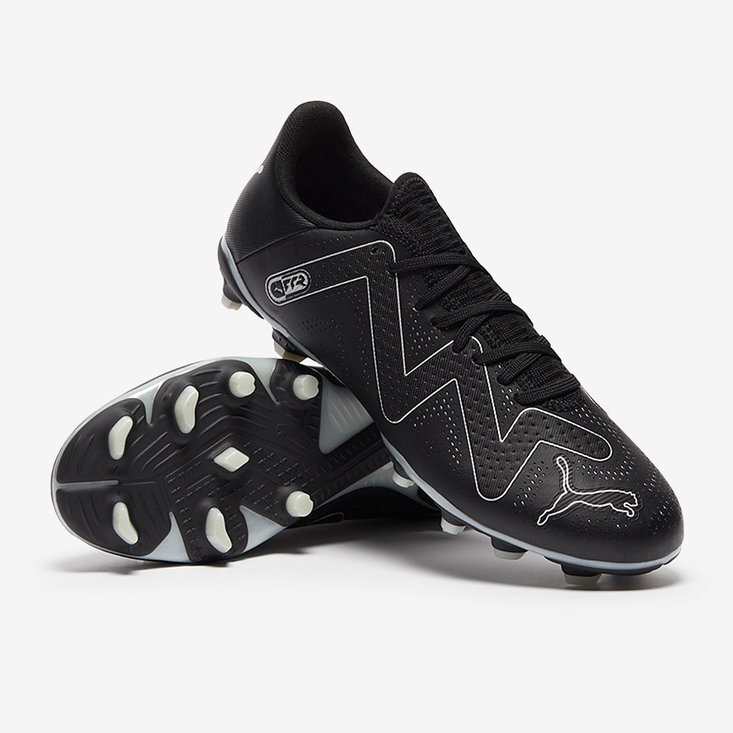 Puma Future Play FG/AG - Puma Black/Puma Silver - Mens Cleats