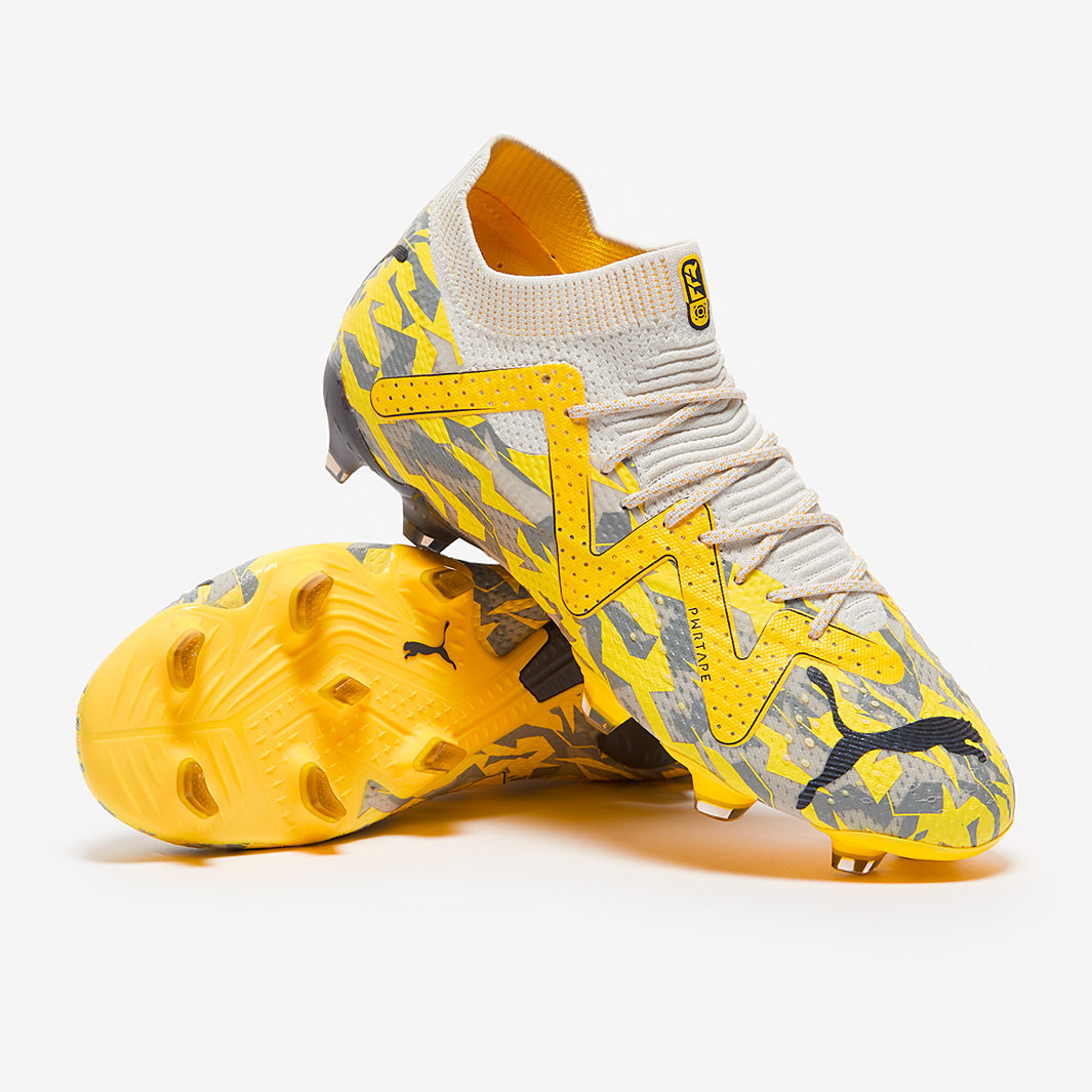 Puma Womens Future Ultimate FG/AG - Sedate Gray/Asphalt/Yellow