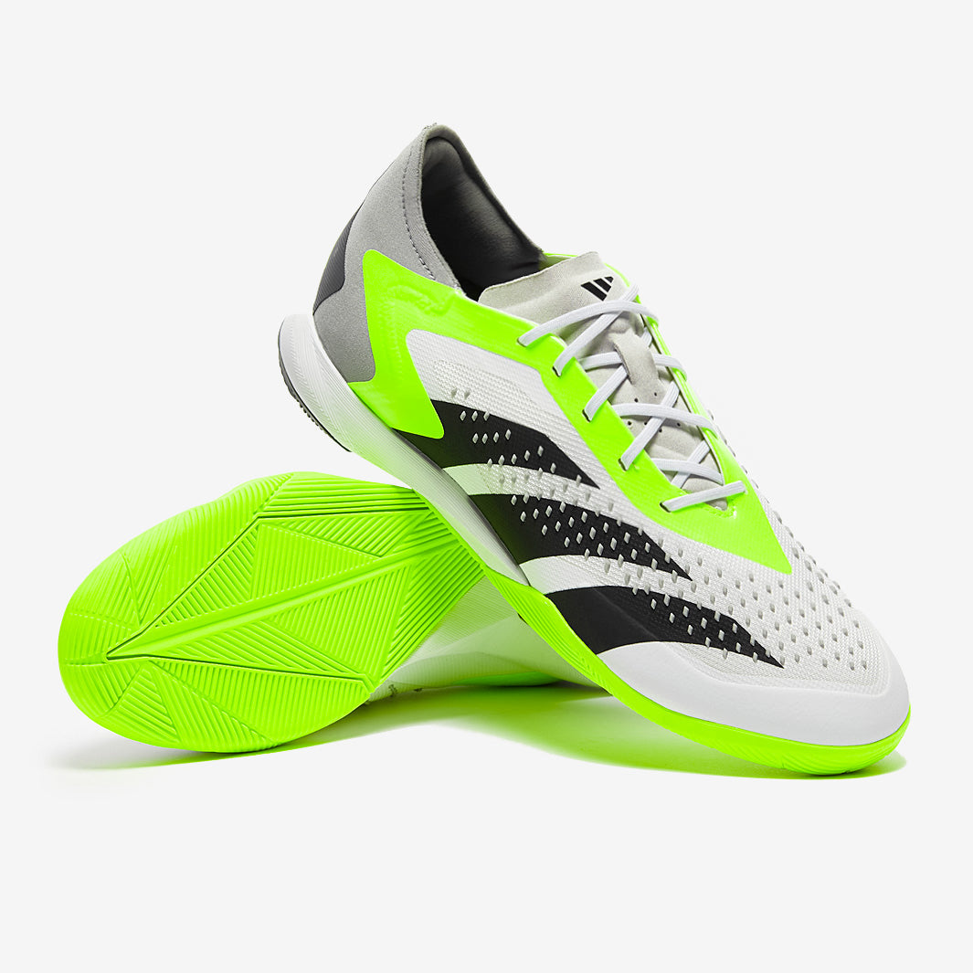 adidas Predator Accuracy.1 IN - White/Core Black/Lucid Lemon