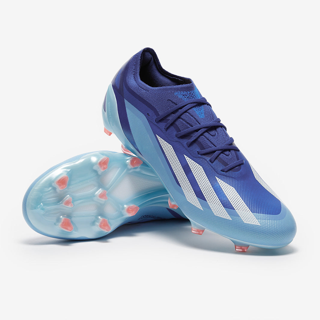 adidas X Crazyfast.1 FG - Bright Royal/White/Solar Red - Mens Boots