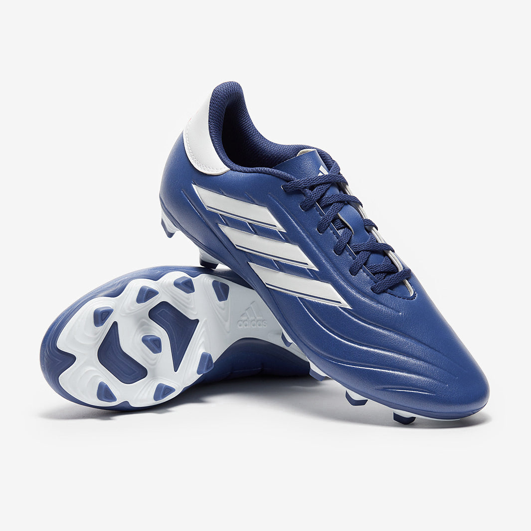 adidas Copa Pure 2.4 FG - Lucid Blue/White/Solar Red - Mens Boots
