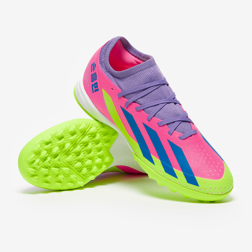 adidas X Crazyfast HMS.3 TF - Lucid Lemon/Bright Royal/Lucid Pink