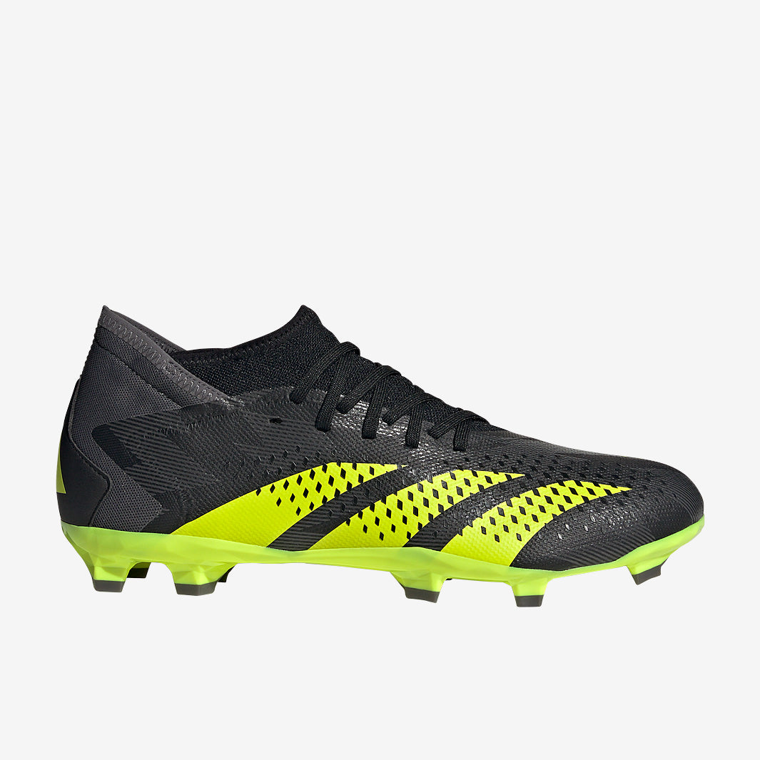 adidas Predator Accuracy.3 FG - Core Black/Team Solar Yellow 2