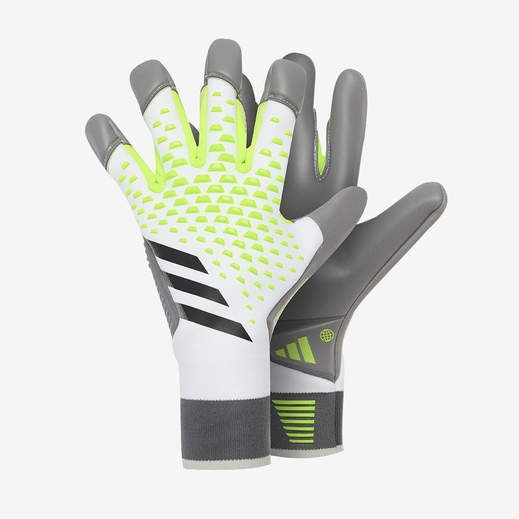 adidas predator キーパーグローブ adidas Predator GL Pro Hybrid - White/Luclem/Black - Mens GK Gloves