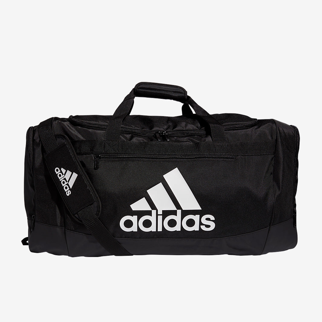 adidas Defender Iv Large Duffel - Black/White - Bags & Luggage
