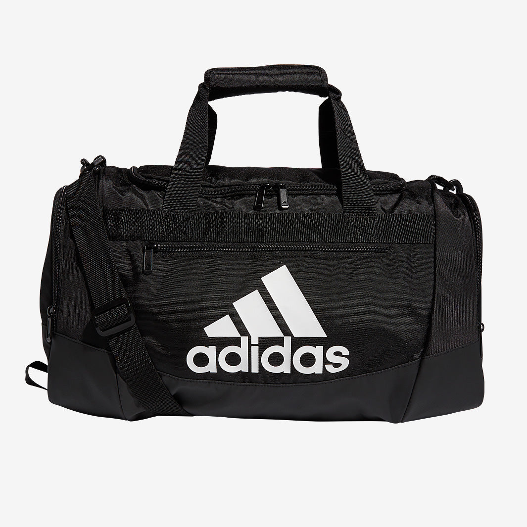(取寄) アディダス ディフェンダー 4 スモール ダッフル バッグ adidas Defender 4 Small Duffel Bag Black/White adidas Defender Iv Small Duffel - Black/White - Bags & Luggage