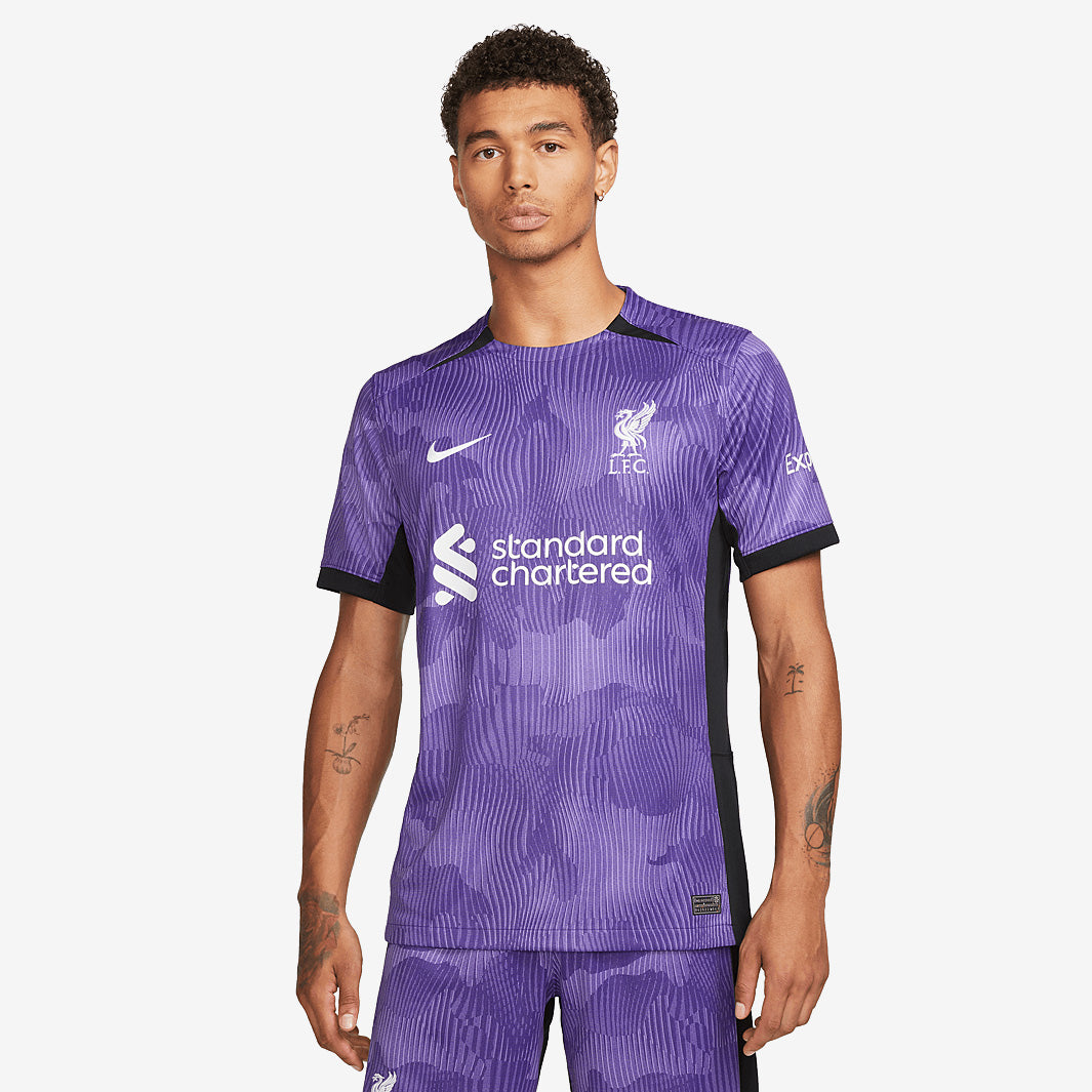 Nike Liverpool 23/24 Dri-Fit Stadium SS Third Shirt - Space Purple