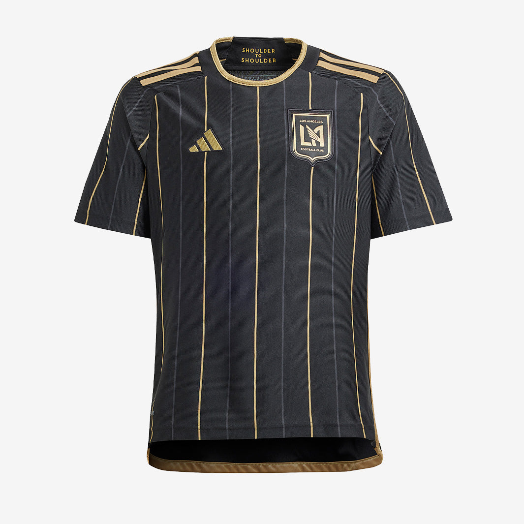 adidas Los Angeles FC 2024 Kids Home Jersey - Black - Boys Replica
