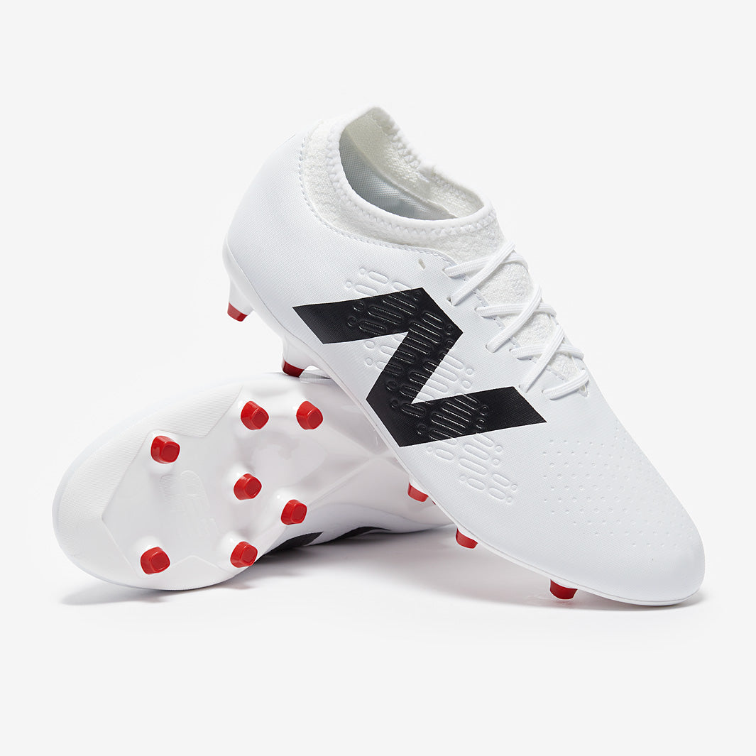 New Balance Tekela V4+ Magique Firm Ground - White - Adult Boots