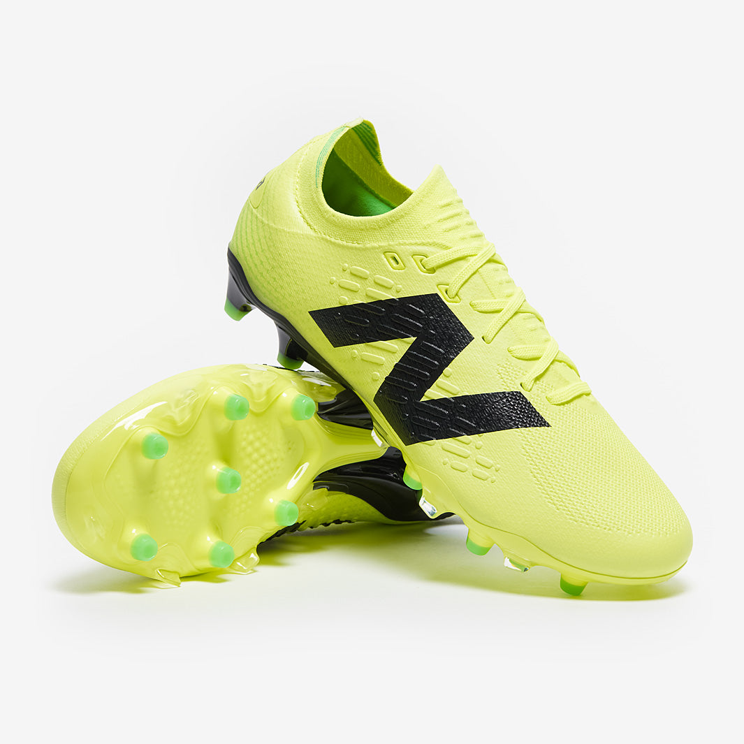 New Balance Tekela V4+ Pro Low-Cut Firm Ground - Bleached Lime Glo