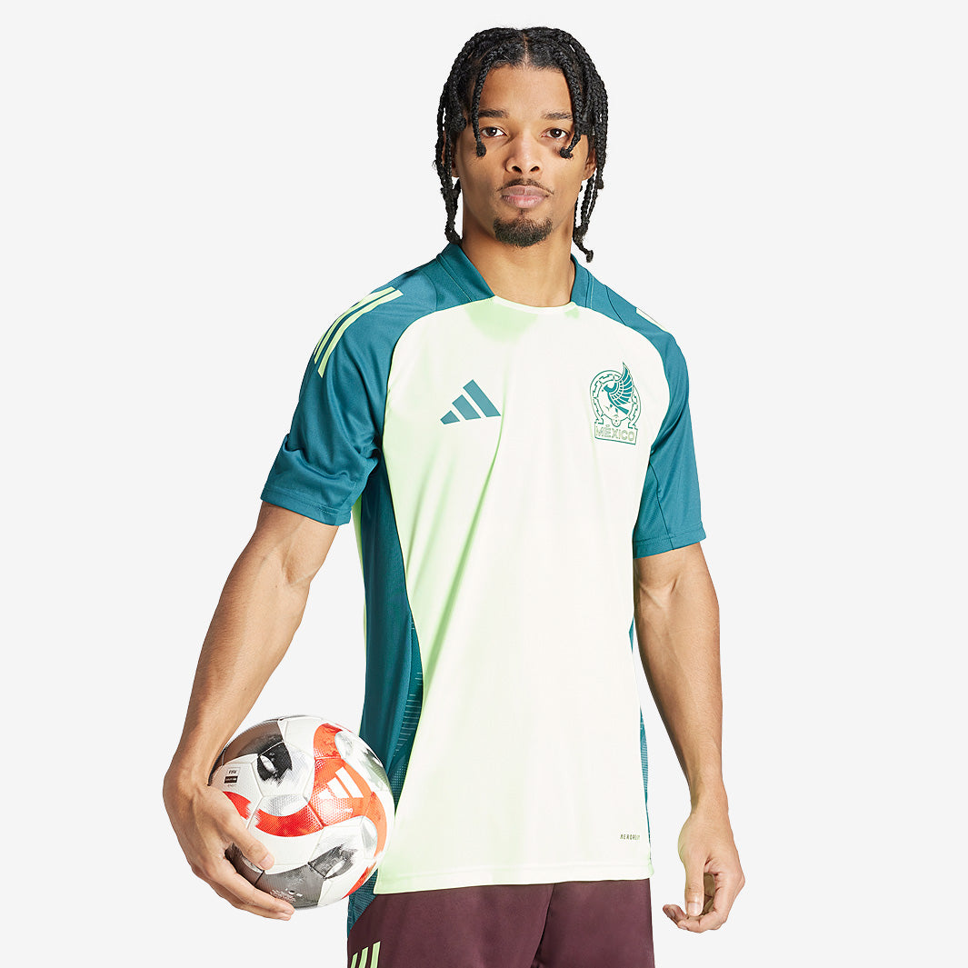 adidas Mexico 23/24 Training Shirt - Green Spark/Mystery Green