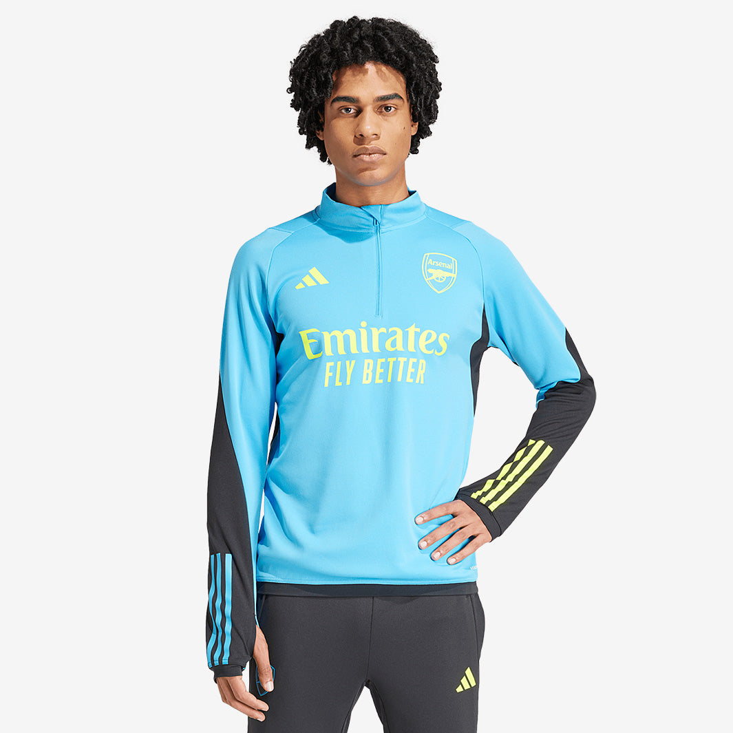 adidas Arsenal 23/24 Training Top - Pulse Blue - Mens Replica