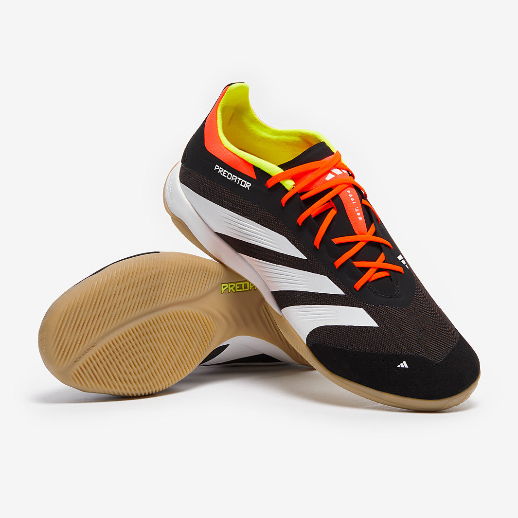 シューズ adidas PREDATOR ELITE adidas Predator Elite Laced Indoor - Core Black/White/Solar Red