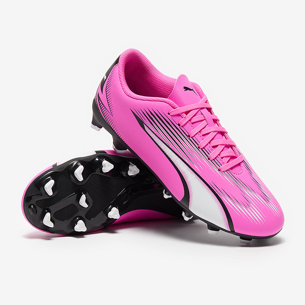 Puma Kids Ultra Play Firm Ground/Artificial Grass - Poison Pink