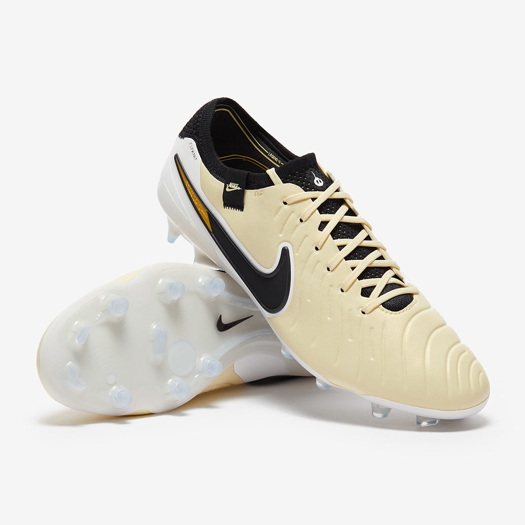 Nike Tiempo Legend X Elite Firm Ground - Lemonade/Black/Metallic