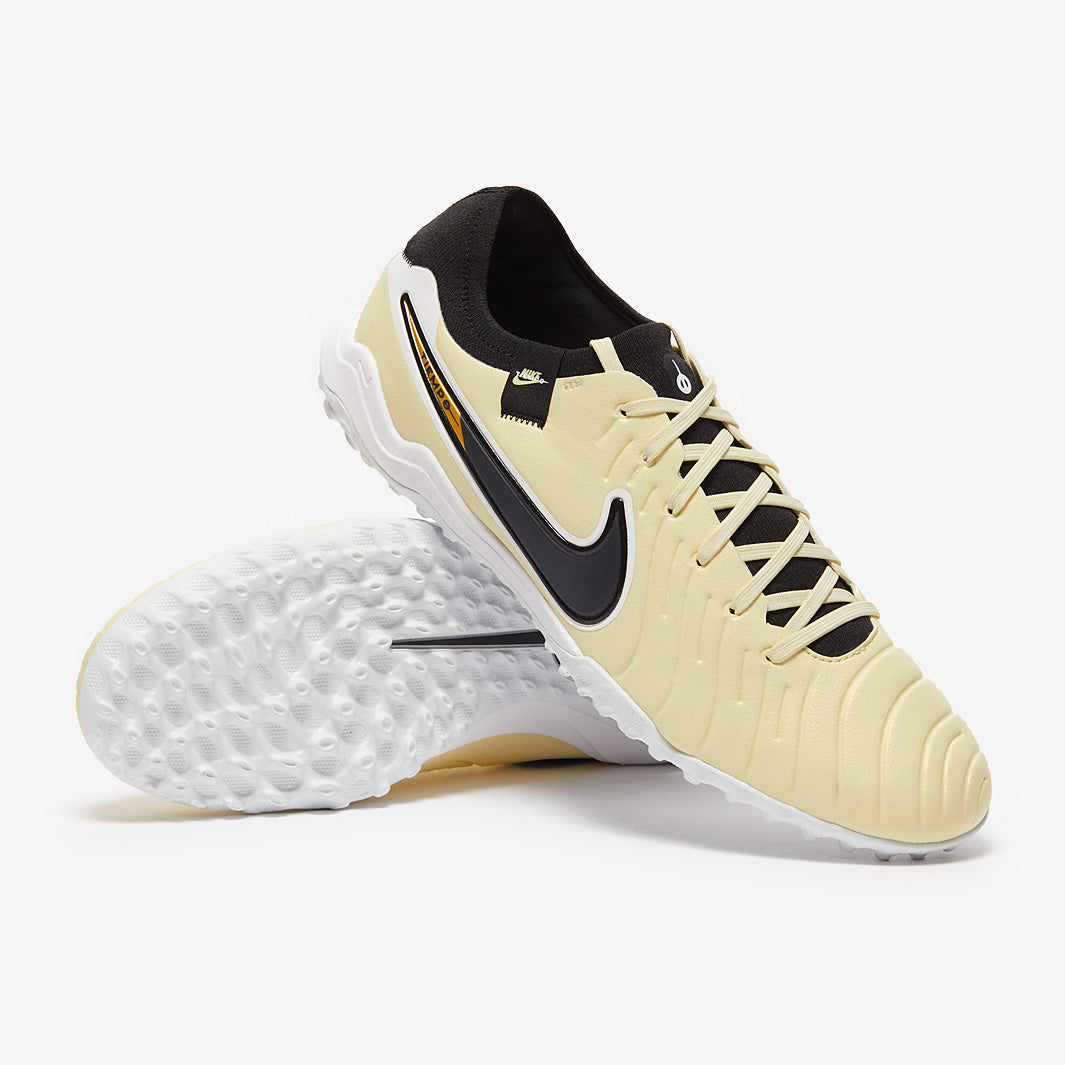 Nike Tiempo Legend X Pro Turf - Lemonade/Black/Metallic Gold Coin