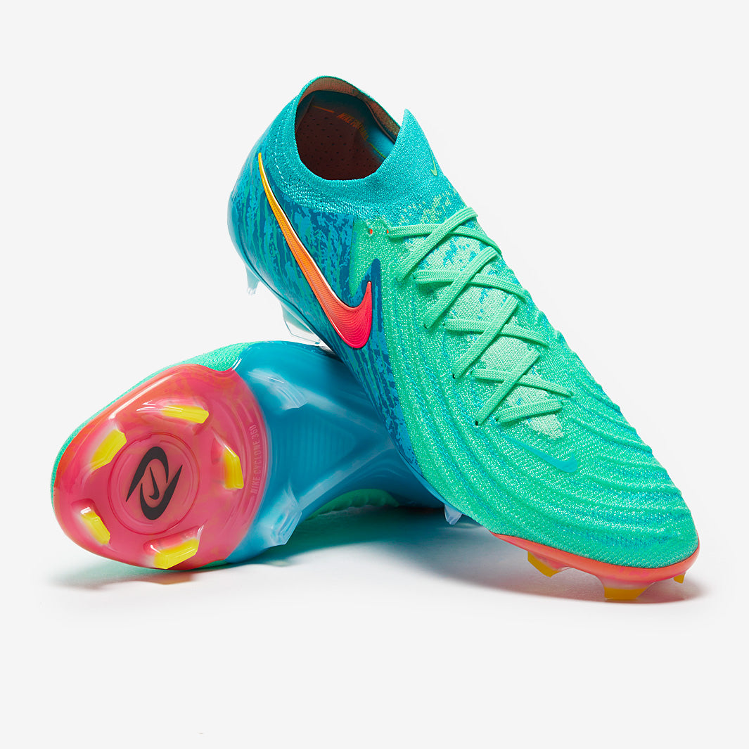 シューズ Nike Phantom GX II Elite 26cm Nike Phantom GX II Elite Firm Ground - Green Glow/Black - Adult Boots