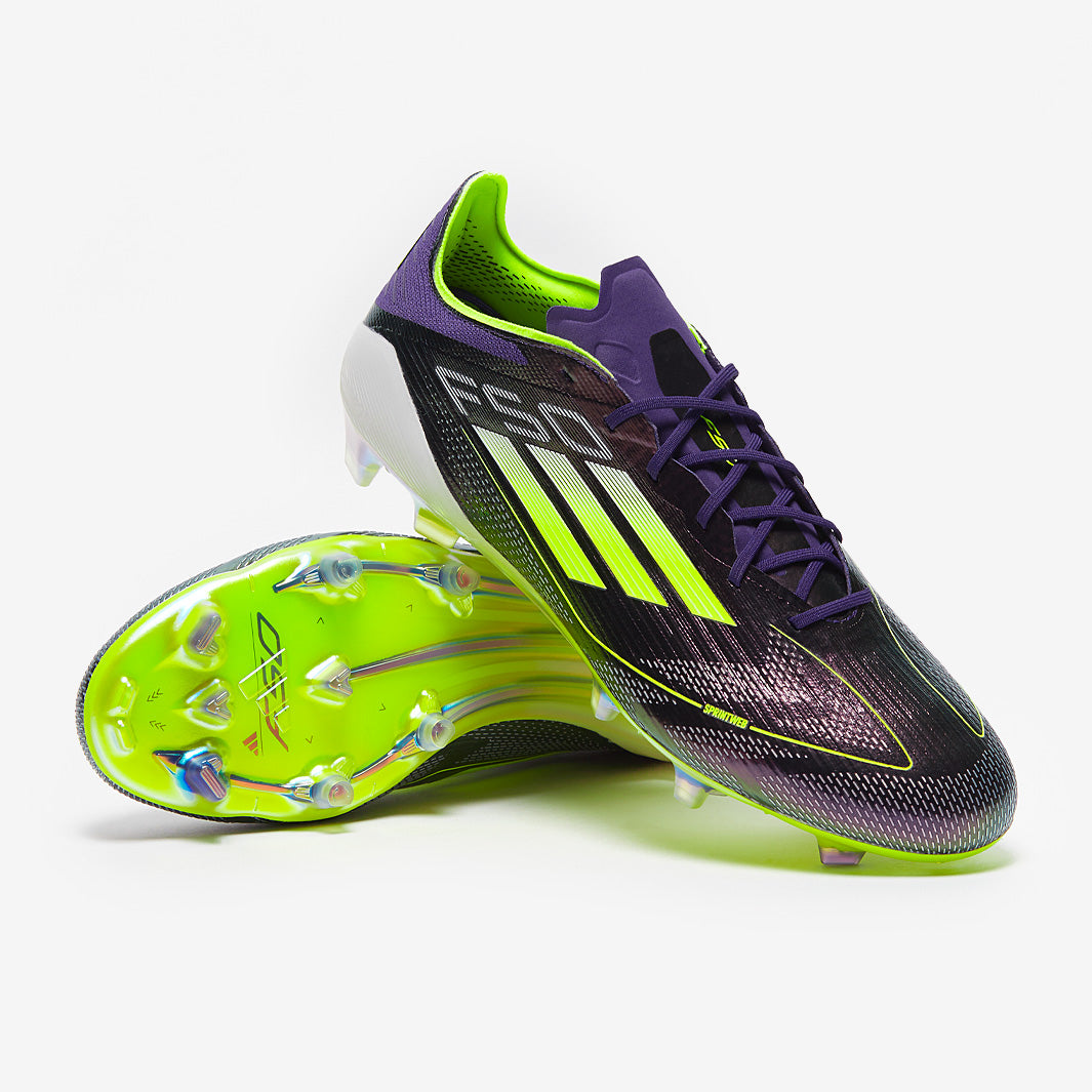 adidas F50 Elite Teaser - Unity Purple/White/Lucid Lemon - Adult Boots