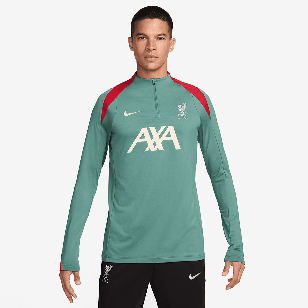 【選手実使用】Liverpool FC Nike DRI-FIT ジャージ Nike Liverpool 24/25 Dri-FIT Strike Drill Top - Bicoastal