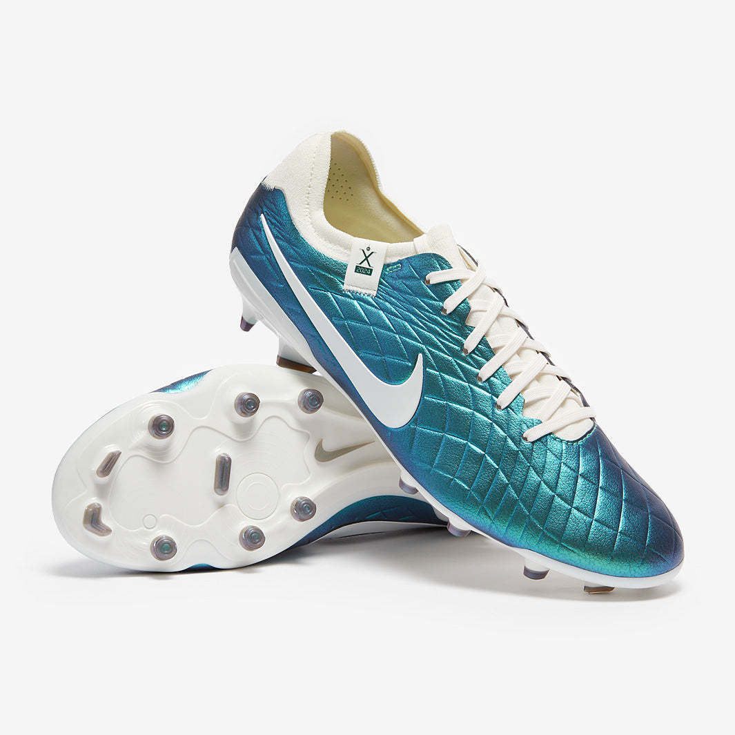 Nike Tiempo Legend X Pro FG x Emerald - Dark Atomic Teal/Sail