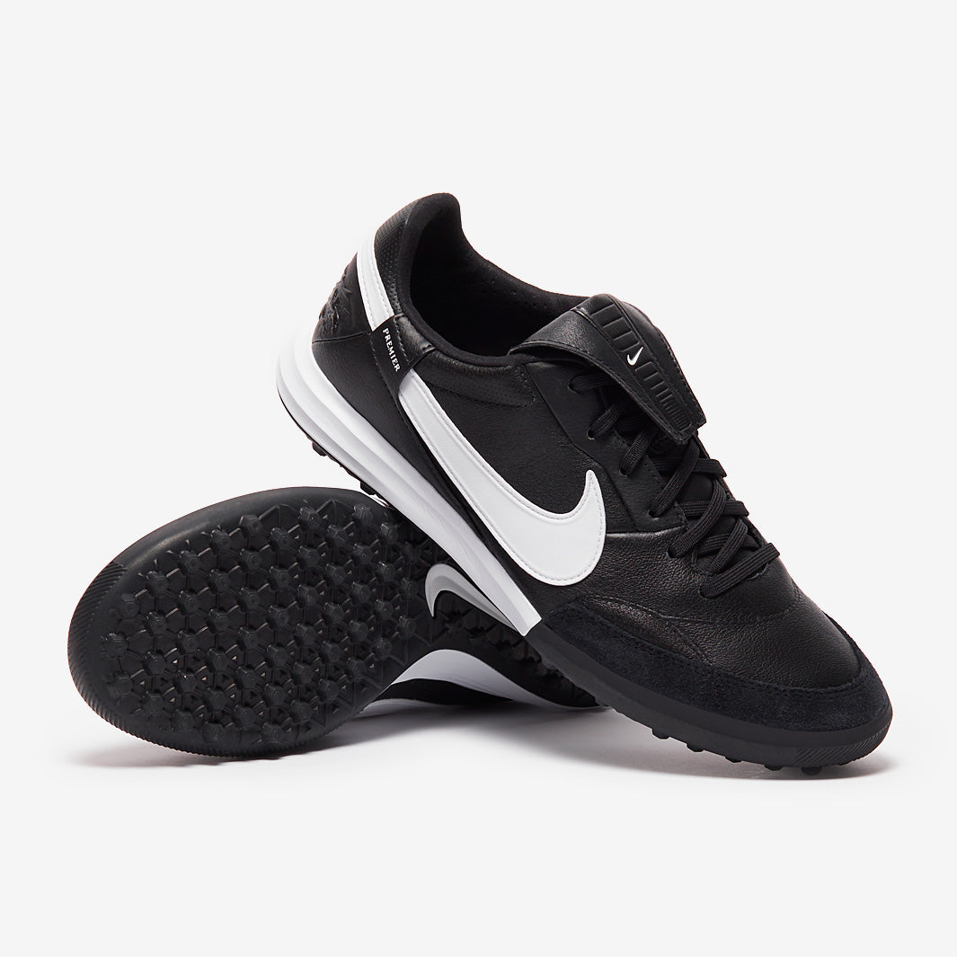 Nike The Premier III Turf - Black/White - Adult Boots