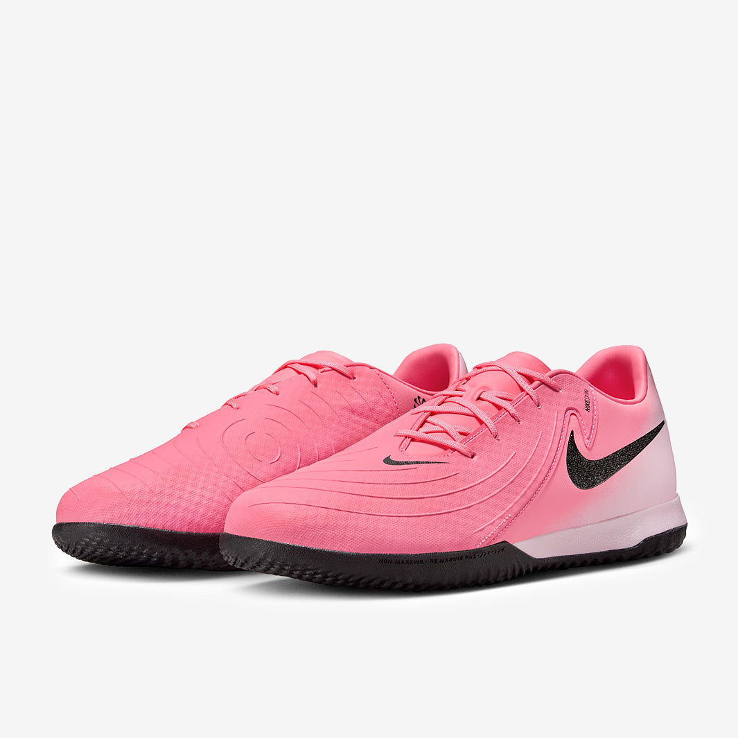 Nike Phantom GX II Academy Indoor - Sunset Pulse/Black - Adult Cleats
