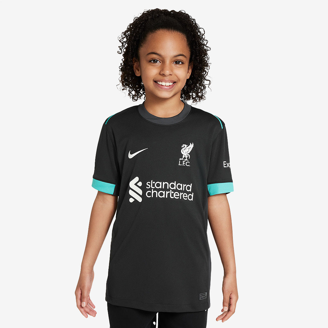 Nike Liverpool 24/25 Kids Dri-FIT Stadium SS Away Shirt - Night