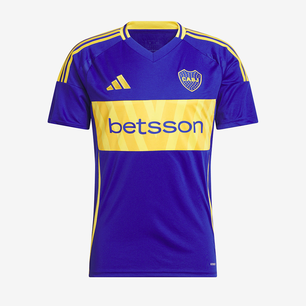 BOCA JUNIORS ボカ　ユニフォーム adidas Boca Juniors 24/25 Home Shirt - Semi Lucid Blue/Bold Gold