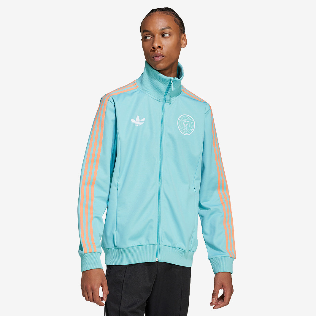 M1415 未使用 adidas BECKENBAUER IK9151 3XL adidas Originals Inter Miami Beckenbauer Track Top - Easy Mint