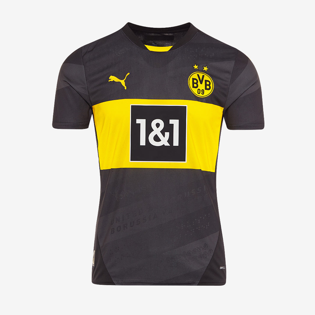 Puma Borussia Dortmund 24/25 Away Shirt - Puma Black/Faster Yellow
