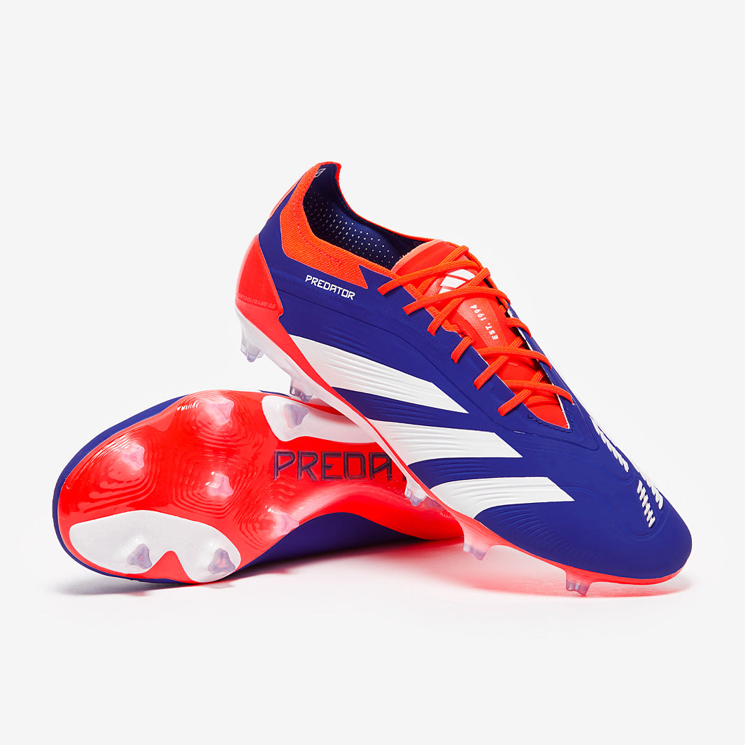 adidas Predator Elite Firm Ground - Lucid Blue/Ftwr White/Solar