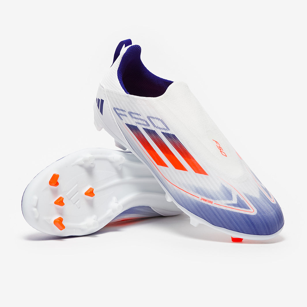 adidas F50 サッカーシューズ ホワイト/ブルー/レッド 28cm Amazon.com | adidas F50 League Football Boots Multi Ground