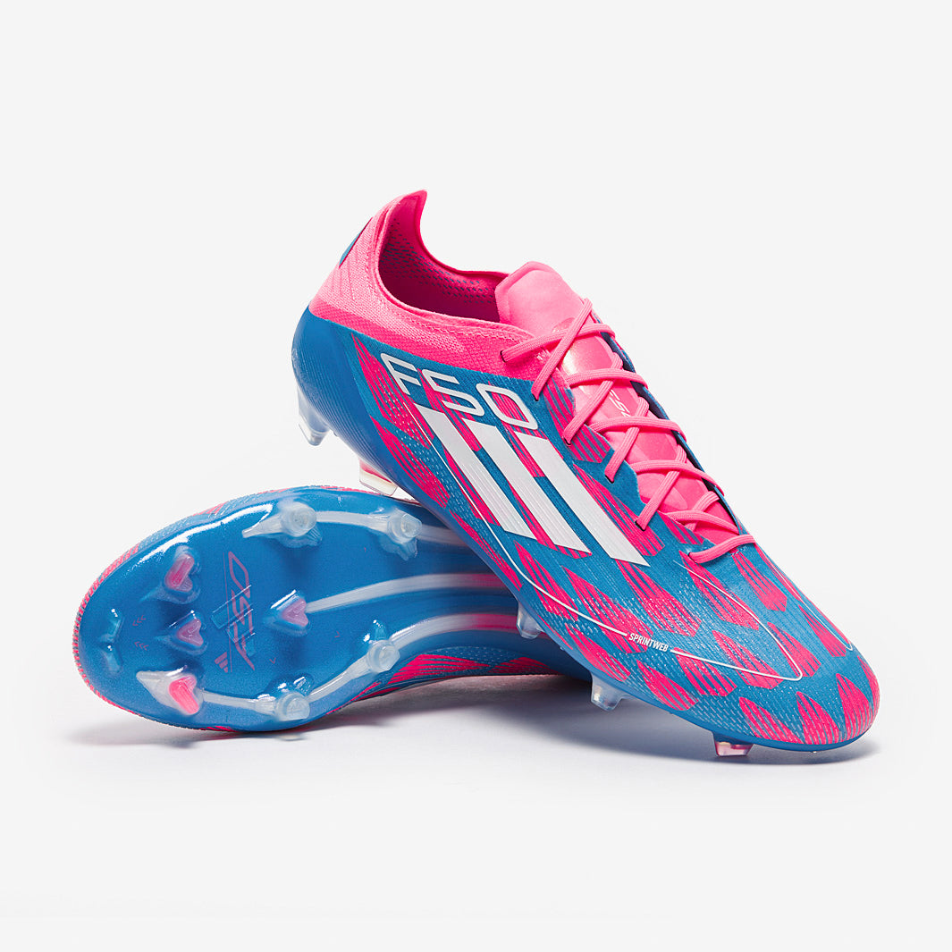 adidas F50 Elite Firm Ground - Solar Blue/Ftwr White/Solar