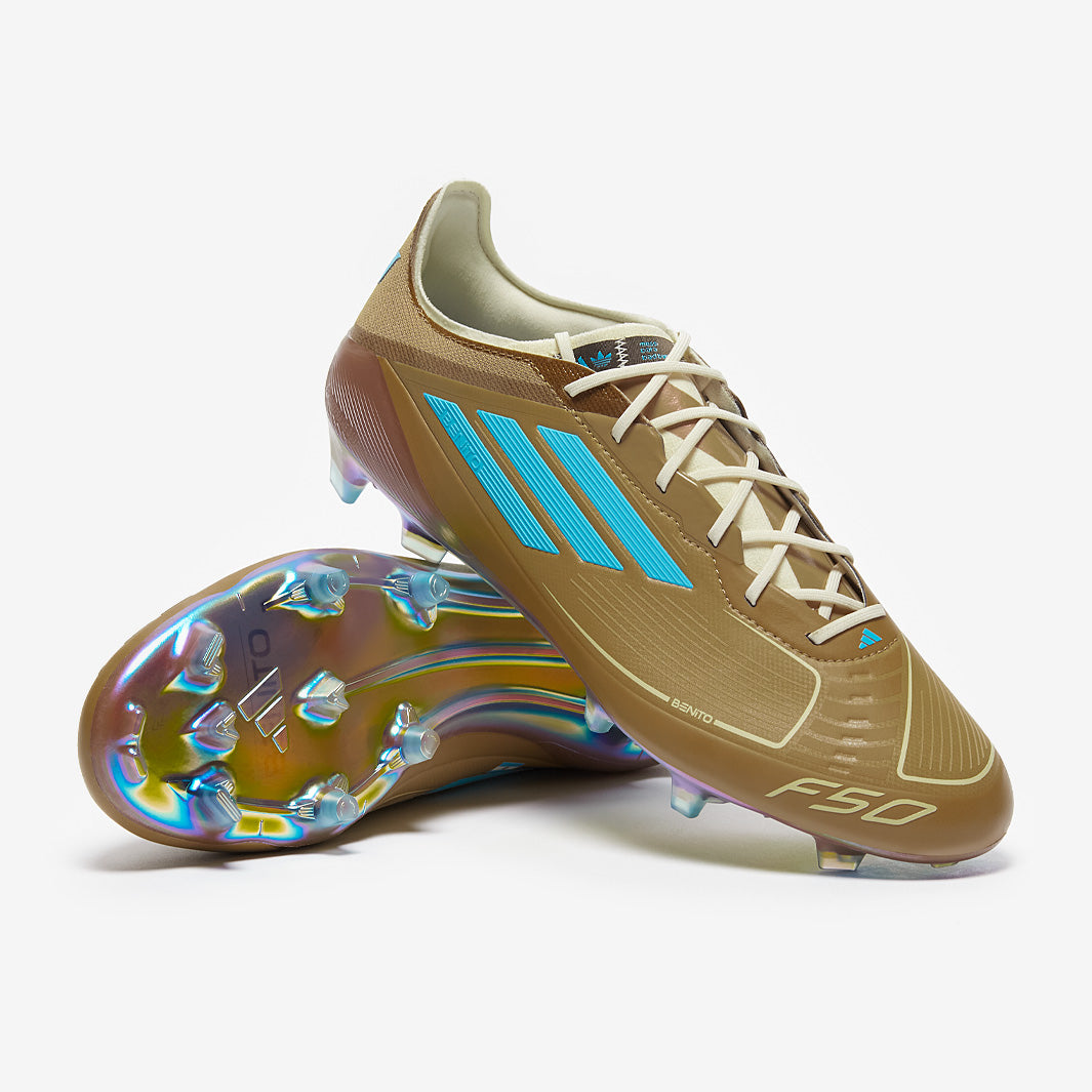 adidas F50 x Messi Elite Firm Ground x Bad Bunny - Cardboard/Cream