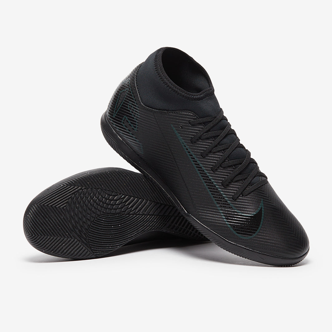 Nike Air Zoom Mercurial Superfly X Club Indoor - Black/Black/Deep