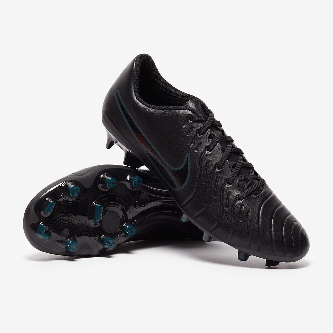 Nike Tiempo Legend X Club Firm Ground/Mixed Ground - Black/Black