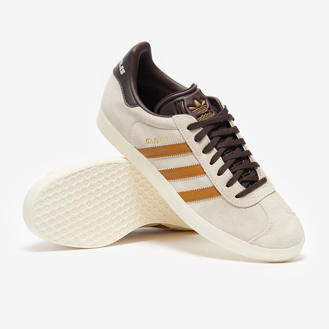 adidas Gazelle x LAFC - Linen/Gold Ochre/Dark Brown - Adult Shoes