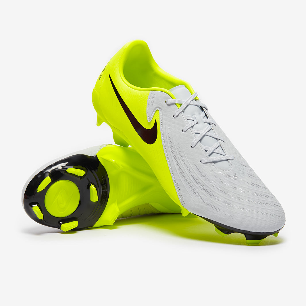 Nike Phantom GX II Academy Firm Ground/MG - Metallic Silver/Black