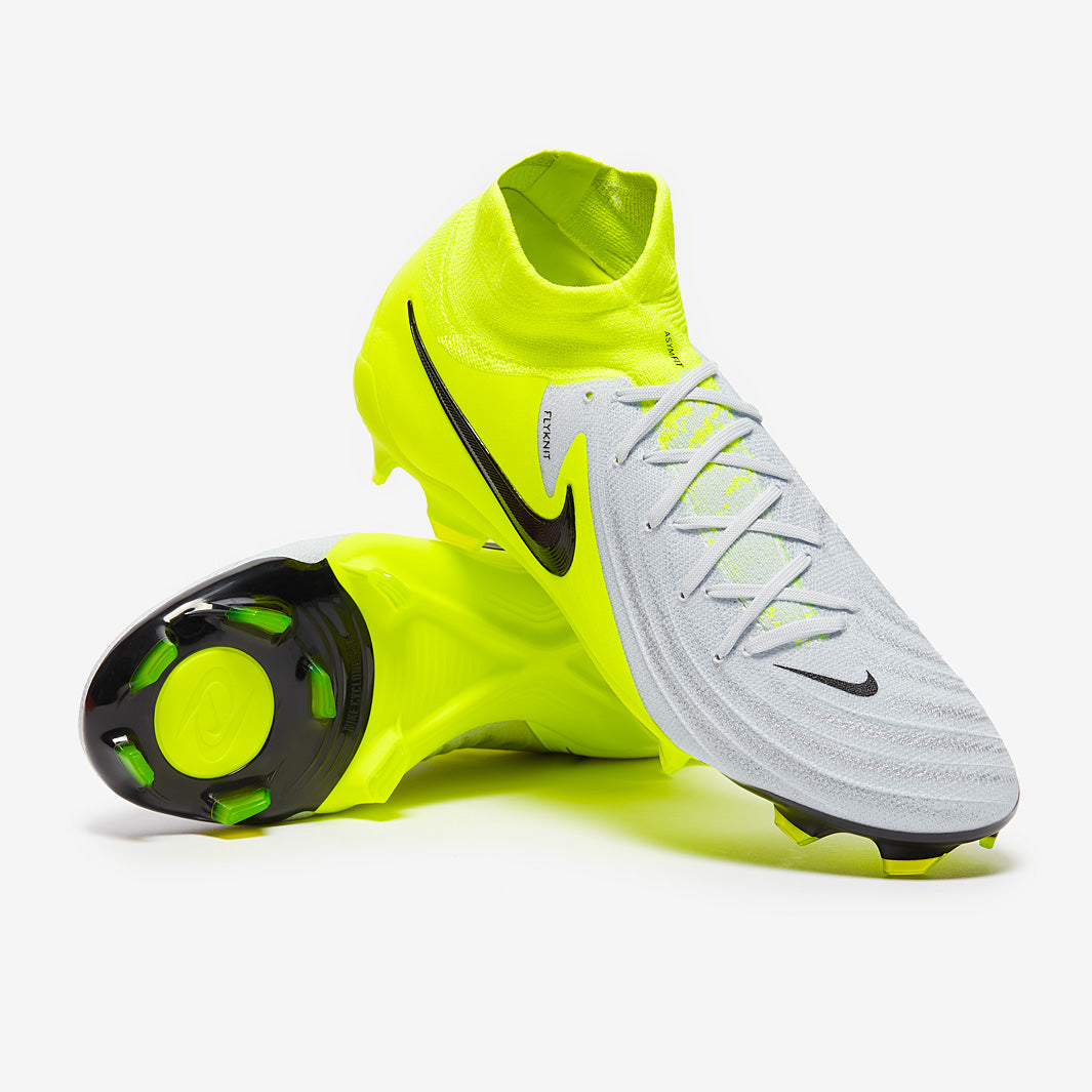 Nike Phantom Luna II Pro Firm Ground - Metallic Silver/Black/Volt