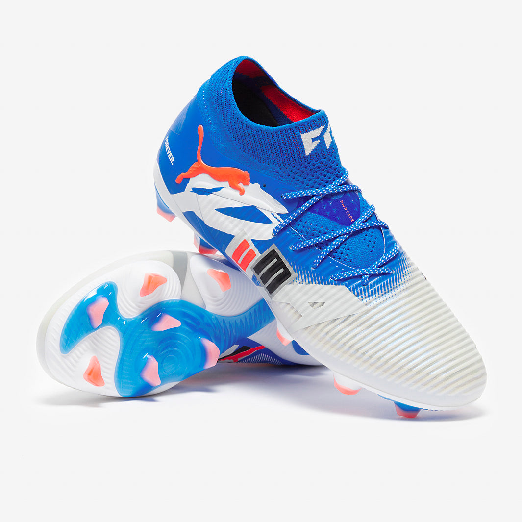 Puma Future 8 Ultimate Forever FG - Puma White/Ultra Blue/Feather