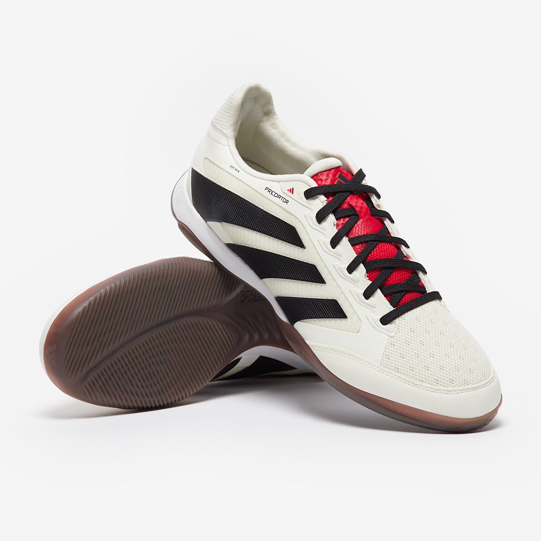 adidas Predator Pro Indoor - Off White/Core Black/Pure Ruby