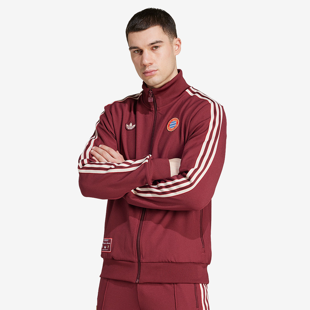 FC Bayern München adidas ジャージ レッド adidas Men's FC Bayern Munich 2024/25 Originals Jacket Red
