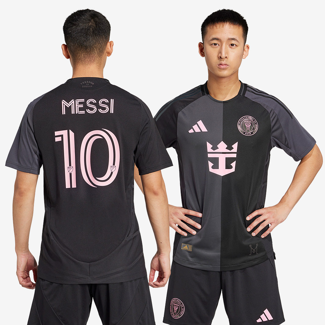 adidas Inter Miami 2025 Authentic Away Jersey with Messi 10