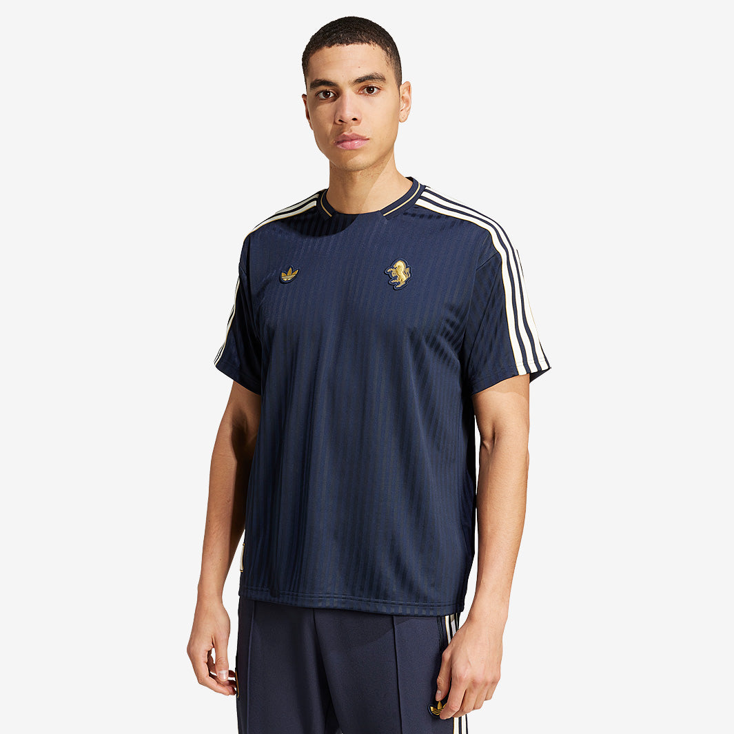 【NEW】 juventus 24-25  adidas adidas Originals Juventus 24/25 Terrace Icon Jersey - Legend Ink