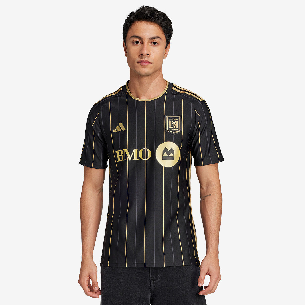 adidas Los Angeles FC 2025 Home Shirt - Black - Mens Replica