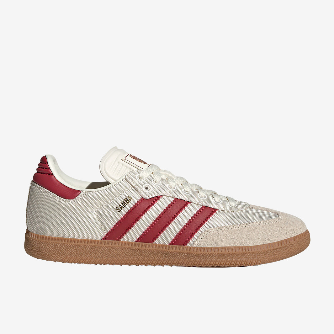 adidas Originals Samba x Bayern Munich - Off White/Active Maroon
